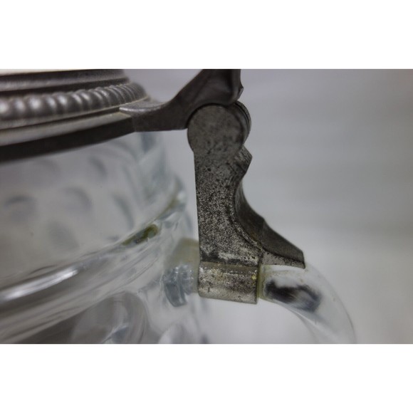 Anheuser Busch Budweiser BMF Bierseidel Beer Steins Lidded Hobnail West Germany - Picture 11 of 11